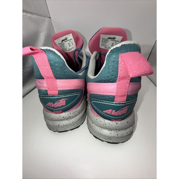 Size 10 - Women’s AVIA Athletic Shoes Green Pink - Picture 5 of 9